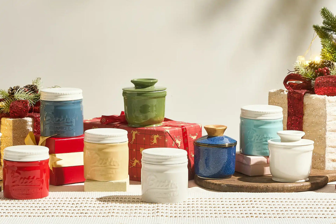 Christmas Gift - Butter Crock - Dowan