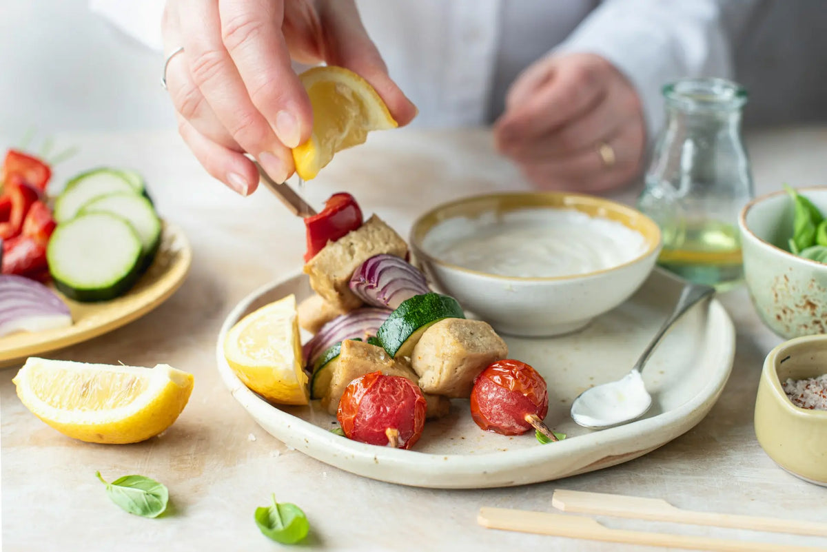 Vegan Dinner with Dowan Plates