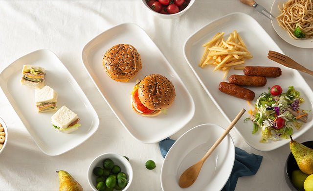 Dowan's Ceramic Serving Plates: Functional and Durable - Dowan®