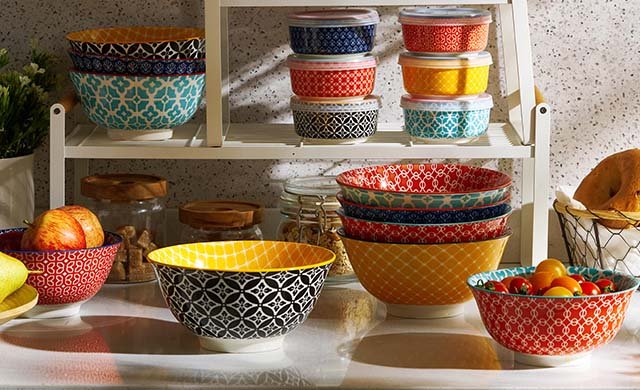 Plates that Pop: How a Ceramic Dinner Set Brings Vibrancy and Beauty to Your Food Videos - Dowan®