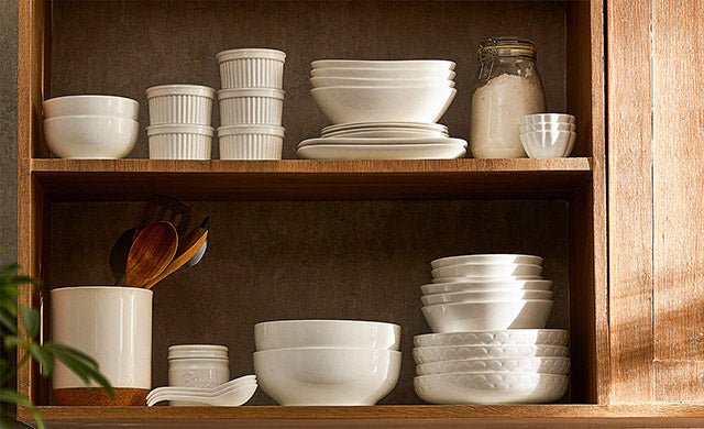 Streamline Kitchen: Introducing Dowan's Ceramic Dinner Set for Efficient Space Management - Dowan®
