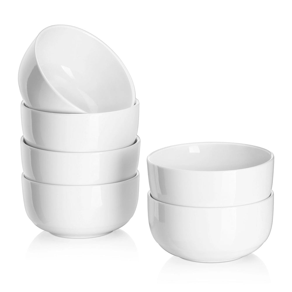 white cereal bowls, ceramic cereal bowls