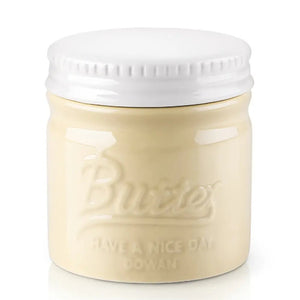 Yellow Butter Crock with Lid - Set of 1 - Bakeware