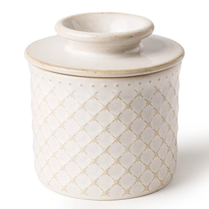 White French Butter Crock - Set of 1
