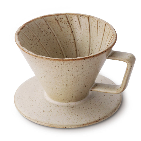 Gray Reactive Glaze Coffee Filter - Set of 1