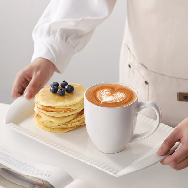 Wedding White Coffee Mugs - Set of 6