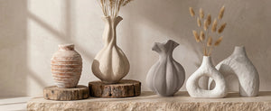 Pumpkin Short-Neck Vase - Set of 1