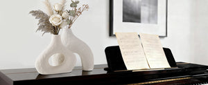 Hammered Bud Vases - Set of 2