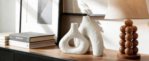 Hammered Bud Vases - Set of 2