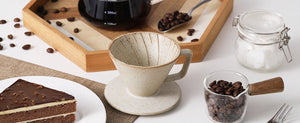 Gray Reactive Glaze Coffee Filter - Set of 1