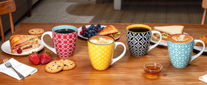 Mosaian Coffee Mugs - Set of 6