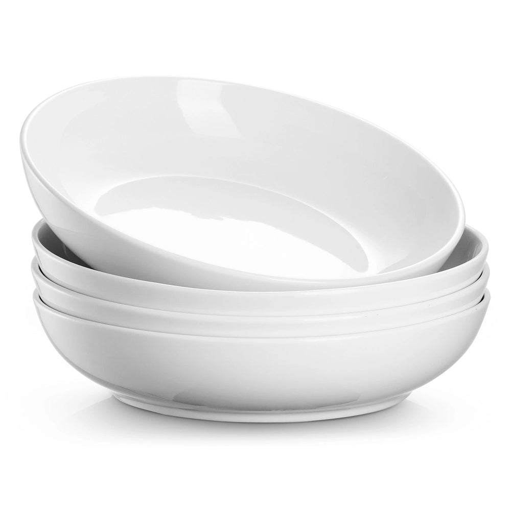 pasta bowl set, pasta bowls set, white pasta bowls