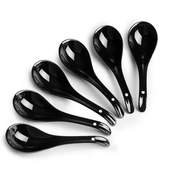 porcelain soup spoons