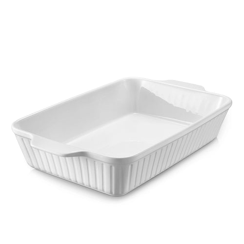 red baking dish; black baking dish; blue baking dish; porcelain baking dish